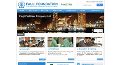 Desktop Screenshot of fauji.com.pk